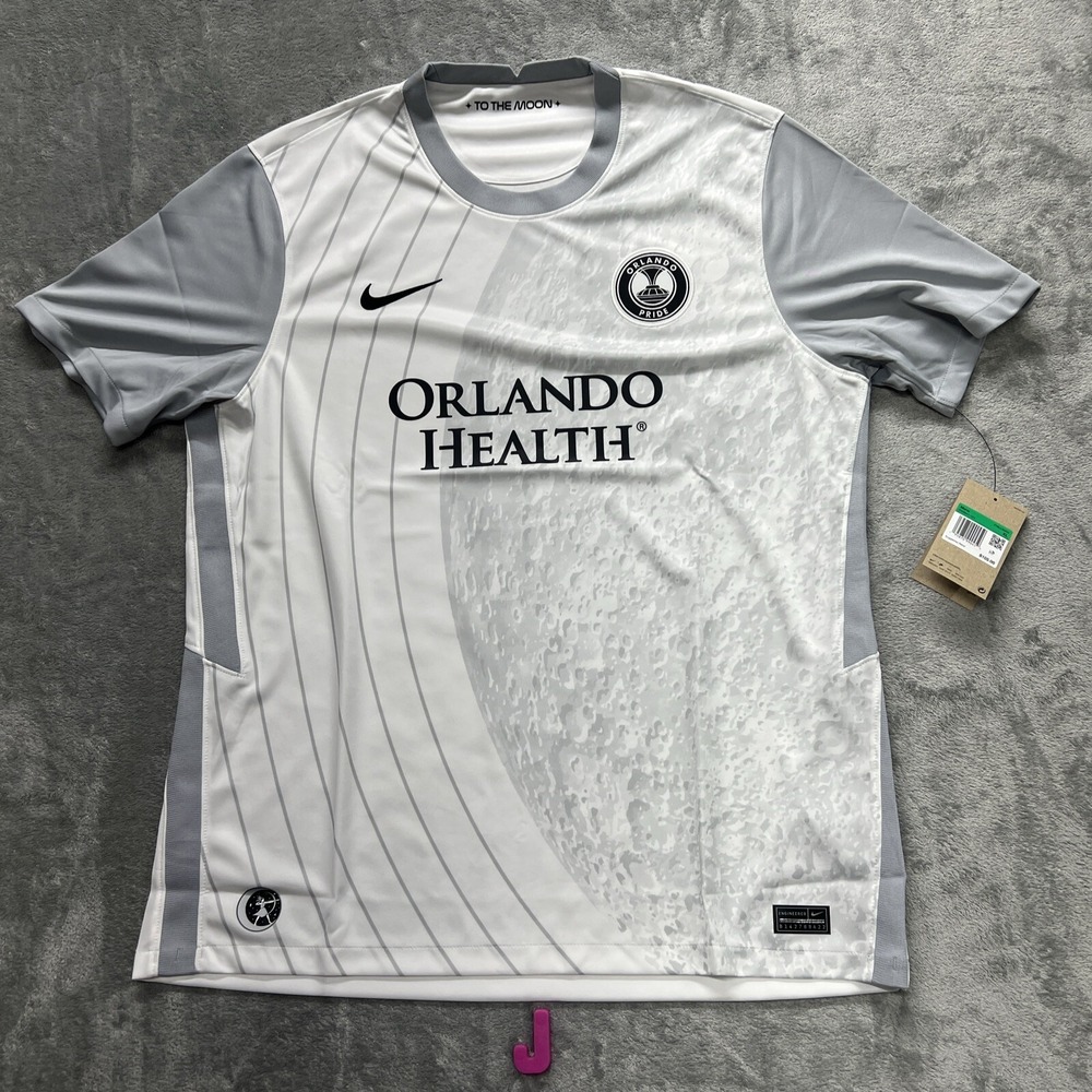 Orlando Pride  Away Luna Nike Stadium Soccer Jersey Size XL DV6947-101 NWT
